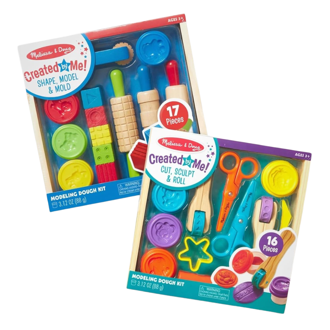 Melissa & Doug Clay Play Activity Set With Sculpting Tools & 8 Tubs