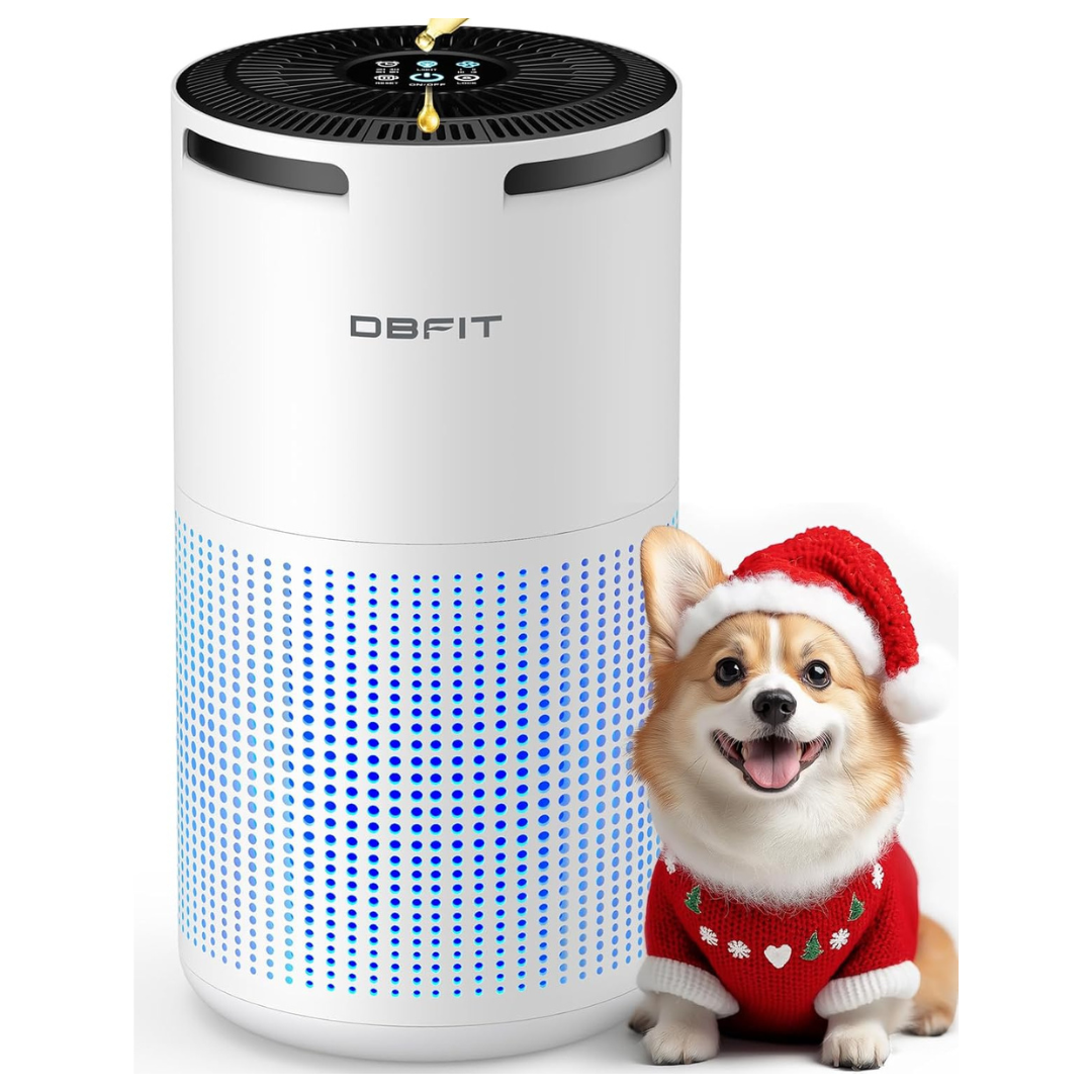 DBFIT H13 HEPA Air Purifier with Aromatherapy And Timer (1500 Sq.Ft)