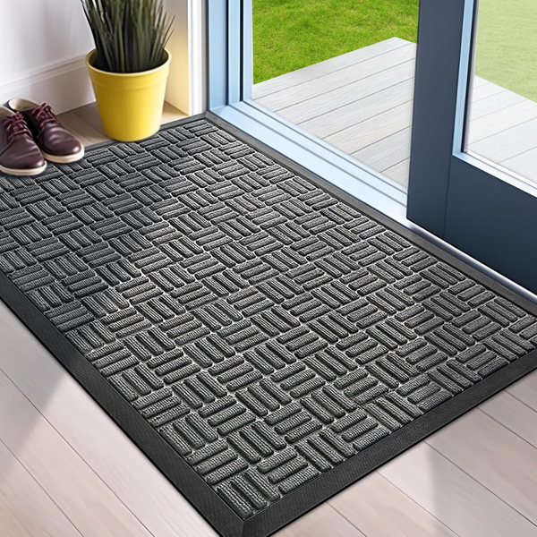 Mibao Heavy Duty Durable Front Door Mat (29.5" x 17")