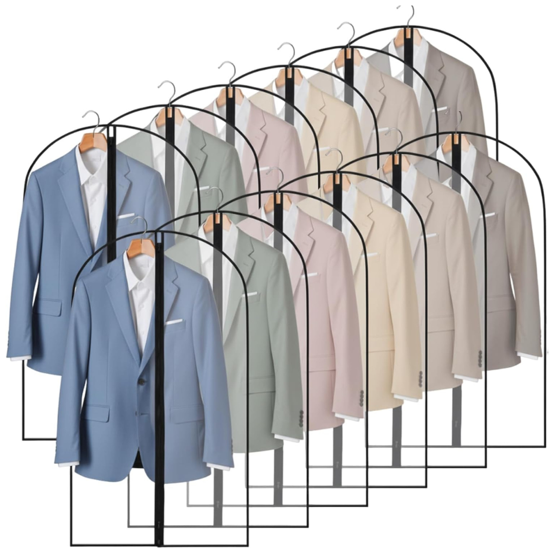 12-Pack 40" Garment Bags