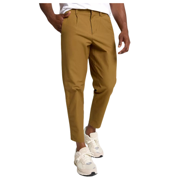 VRST Men's Limitless Canvas Pleated Chino Pant