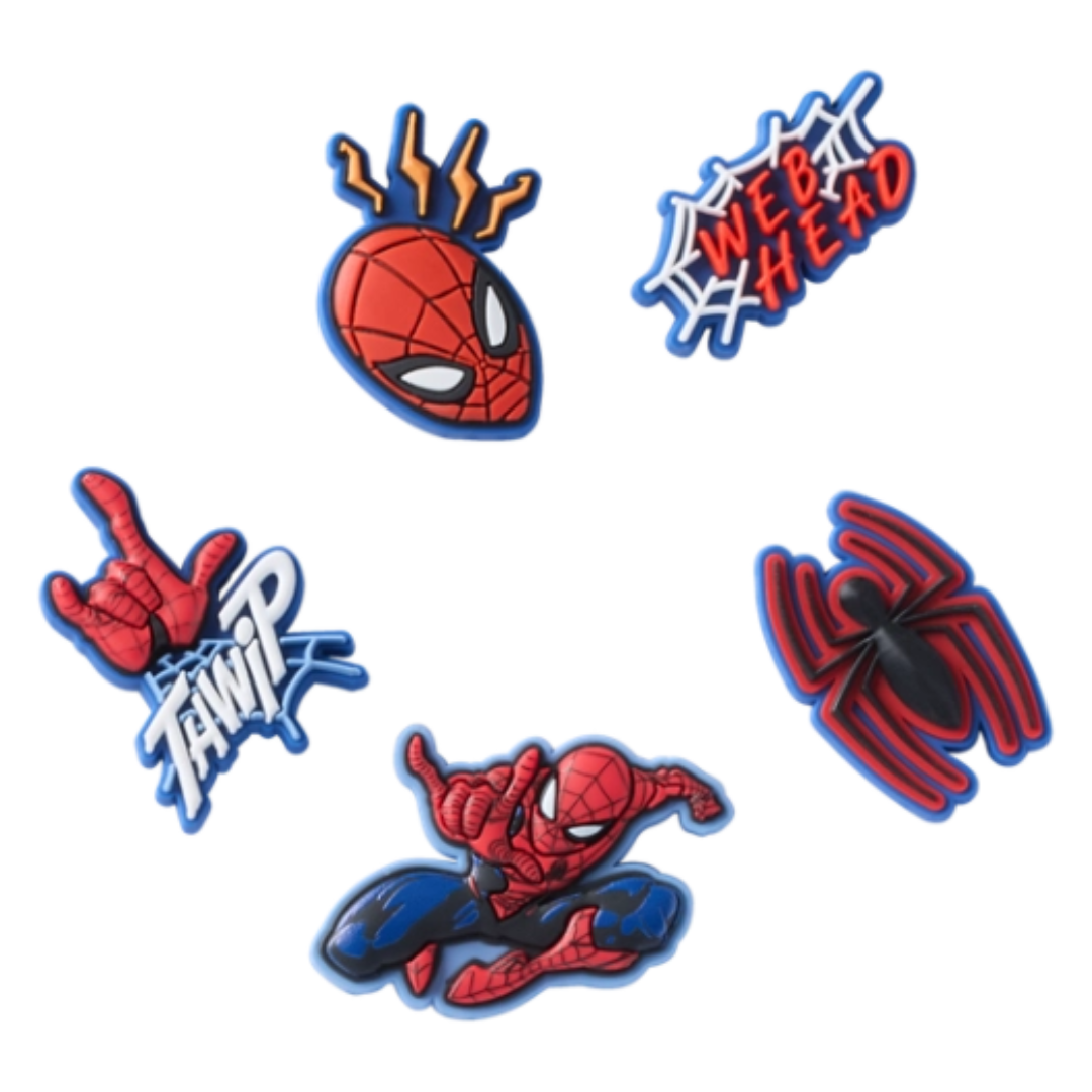 5-Pack Youth Spider-Man 2.0 Crocs Jibbitz