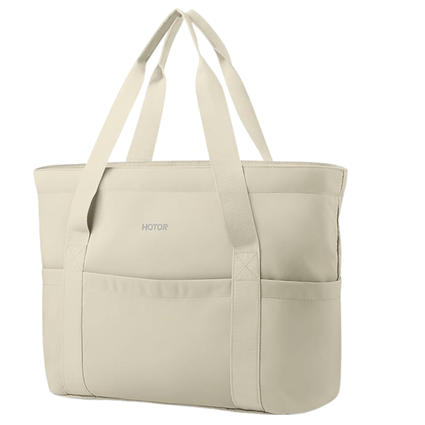 Hotor Foldable Lightweight Tote Bags With Zipper