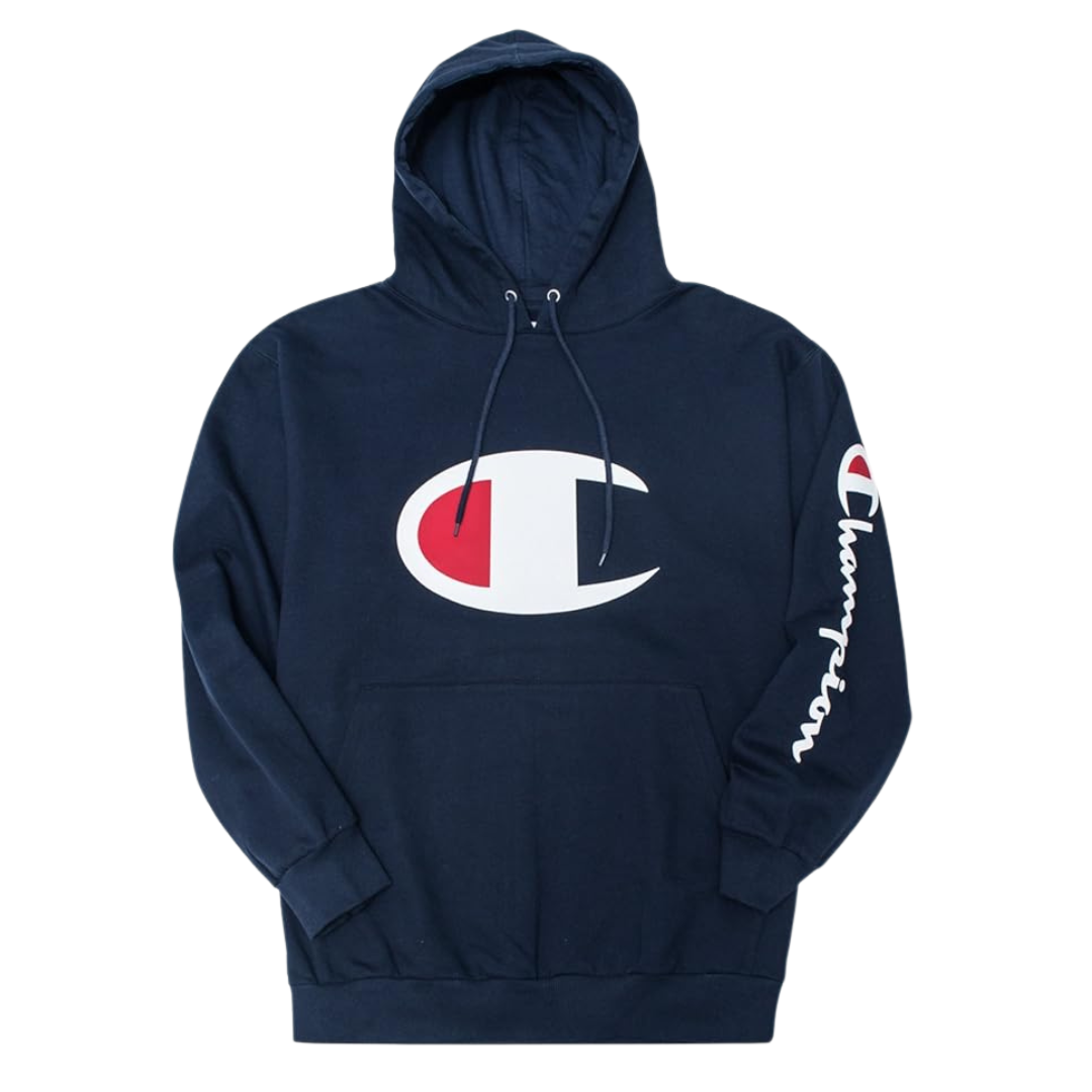 Champion Men's Oversized Pullover Fleece Hoodie