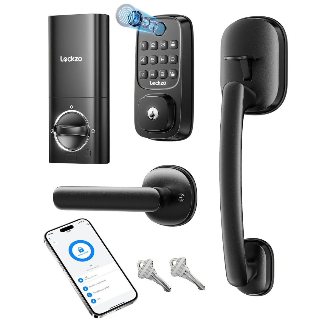 Keyless Entry Smart Lock Handle Set