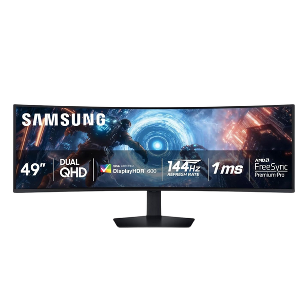 49" Samsung Odyssey G9 Curved 144Hz 1ms HDR VA Freesync Gaming Monitor