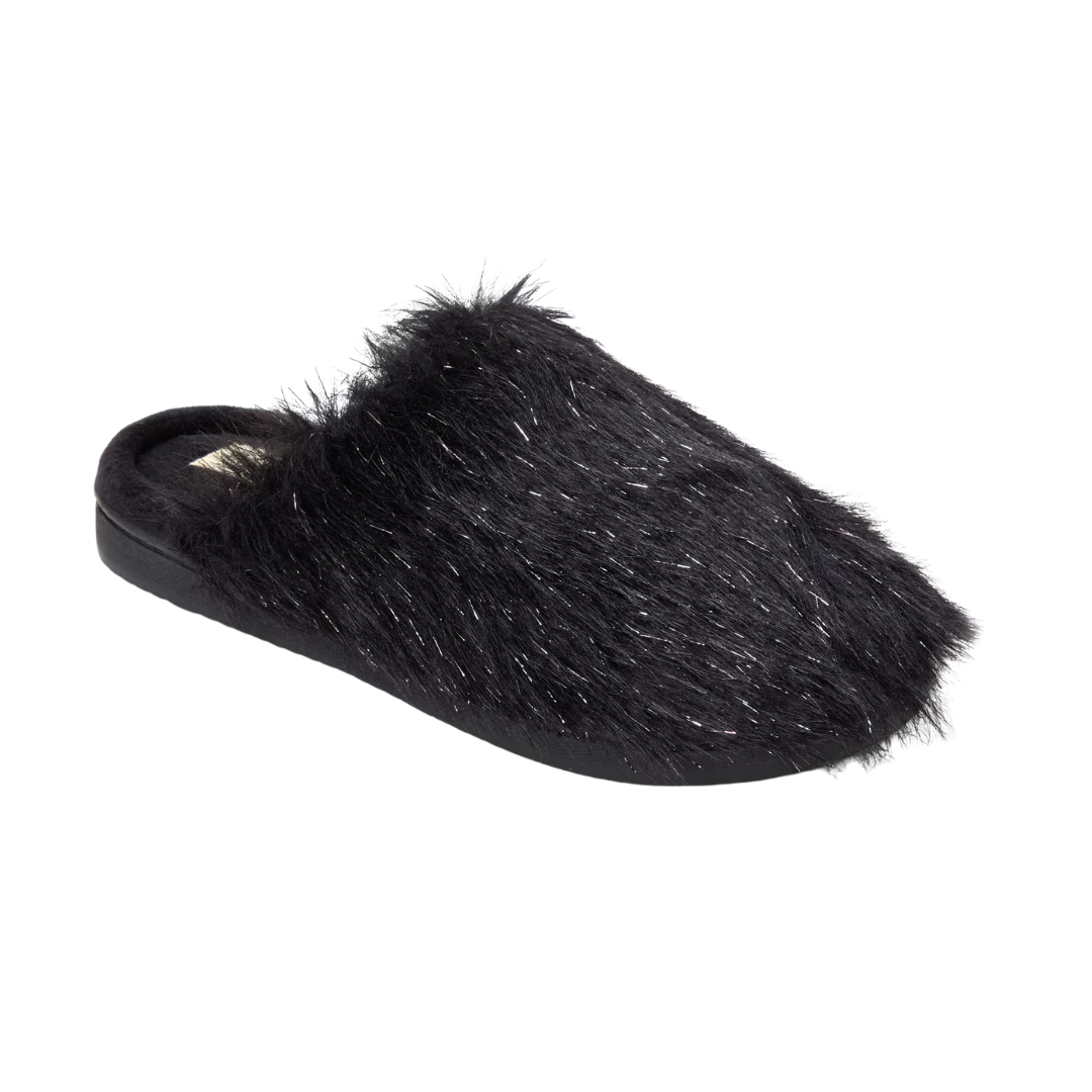 Dearfoams Cozy Comfort Women's Sparkle Pile Slippers