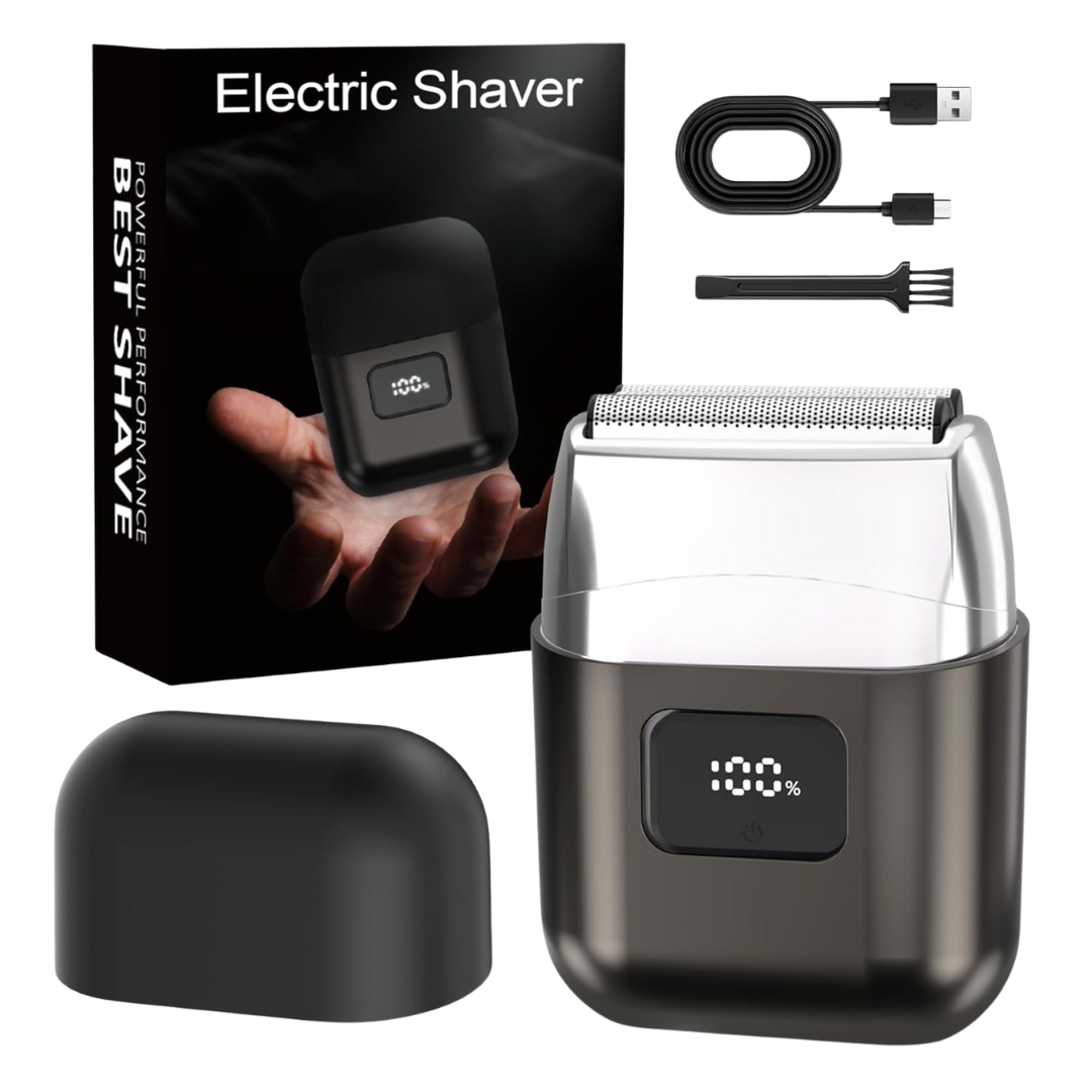 Men's Mini Electric Cordless Wet/Dry Foil Shavers