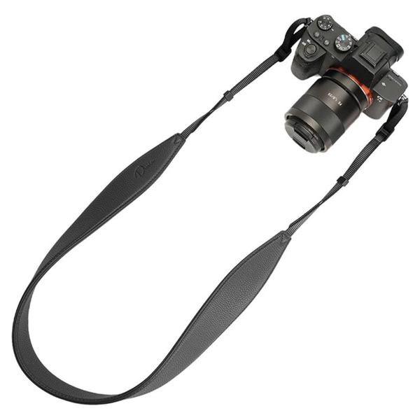 1.8'' PU Leather Wide Professional DSLR Camera Neck Strap