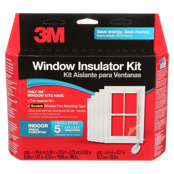 3M Indoor Window Insulation, Insulator Kit
