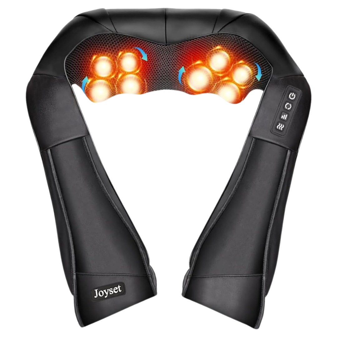 Shiatsu Neck, Shoulder And Back Deep Tissue Massager With Heat