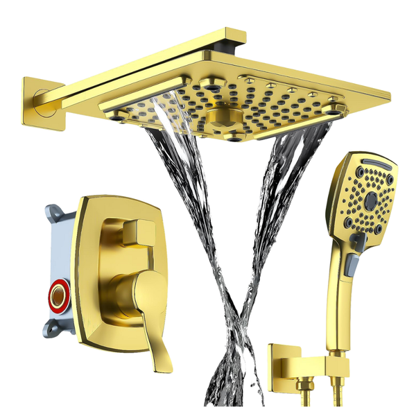 Bathroom Shower Faucet Set Mixing Valve And Trim Kit