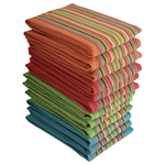 24-Pack 16" x 27" Simpli-Magic Cotton Striped Dish Towels