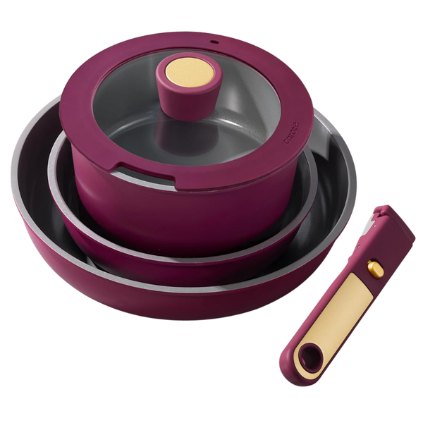 Piece Carote Nonstick Pots & Pans Ceramic Cookware Set