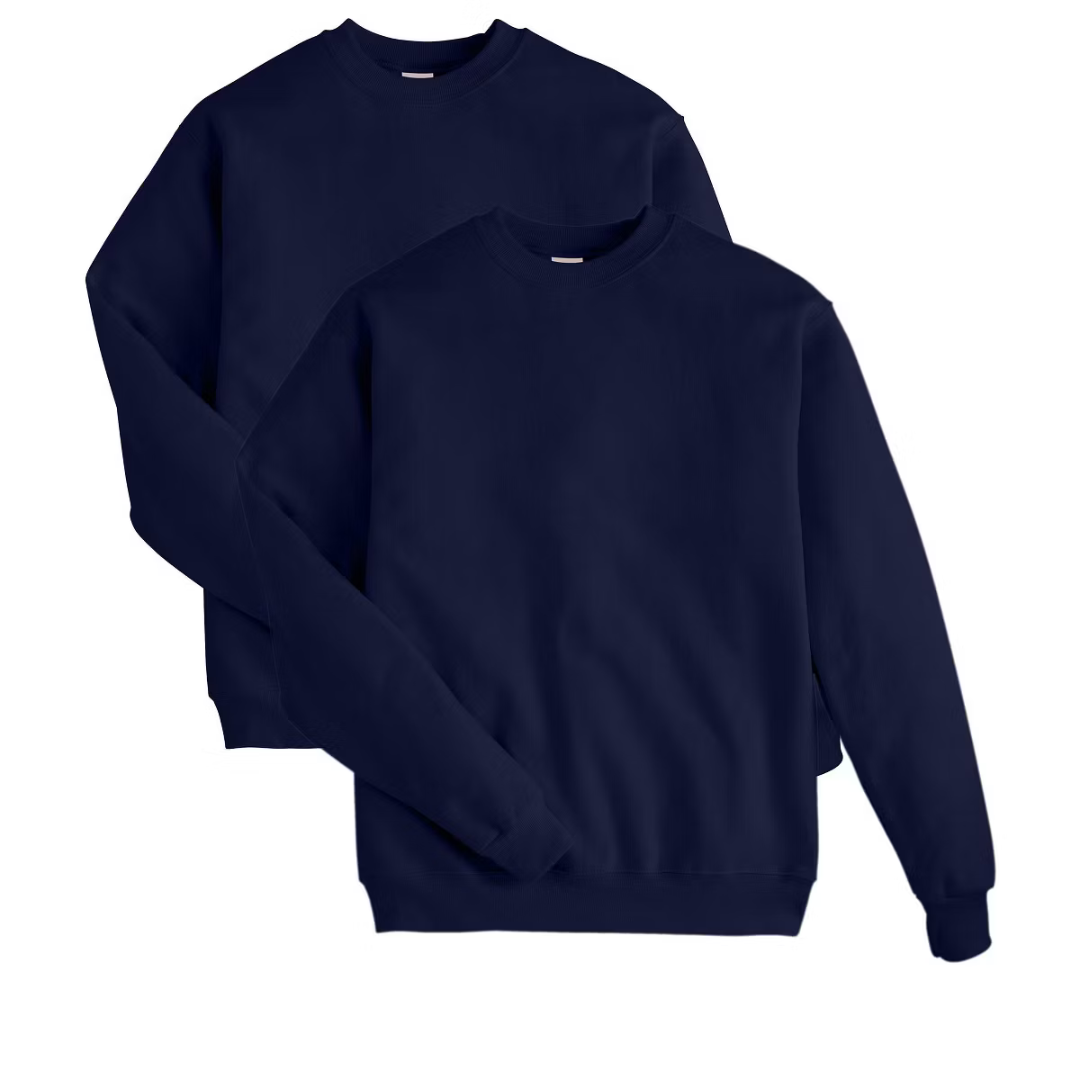 2-Pack Hanes Men's ComfortBlend Sweatshirt