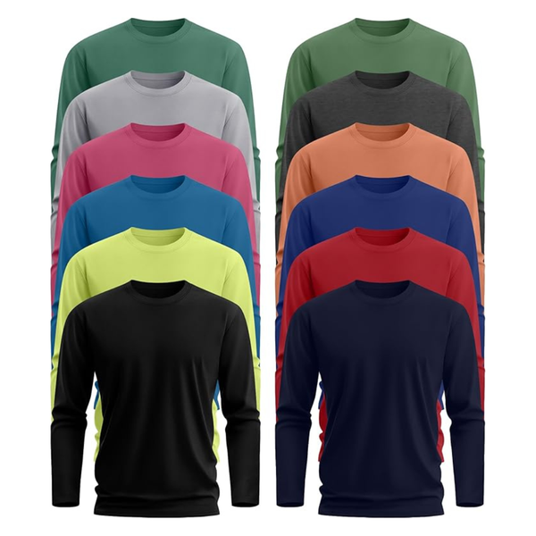 12-Pack August Alley Men's Big And Tall T-Shirt