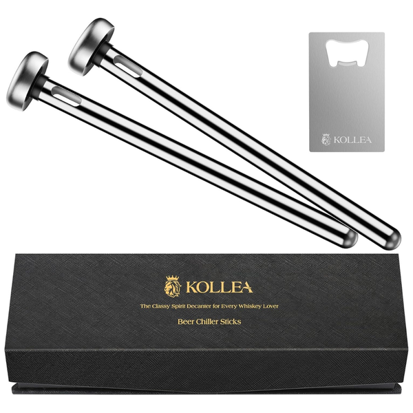 2-Piece Kollea Beer Chiller Sticks & Bottles Operer