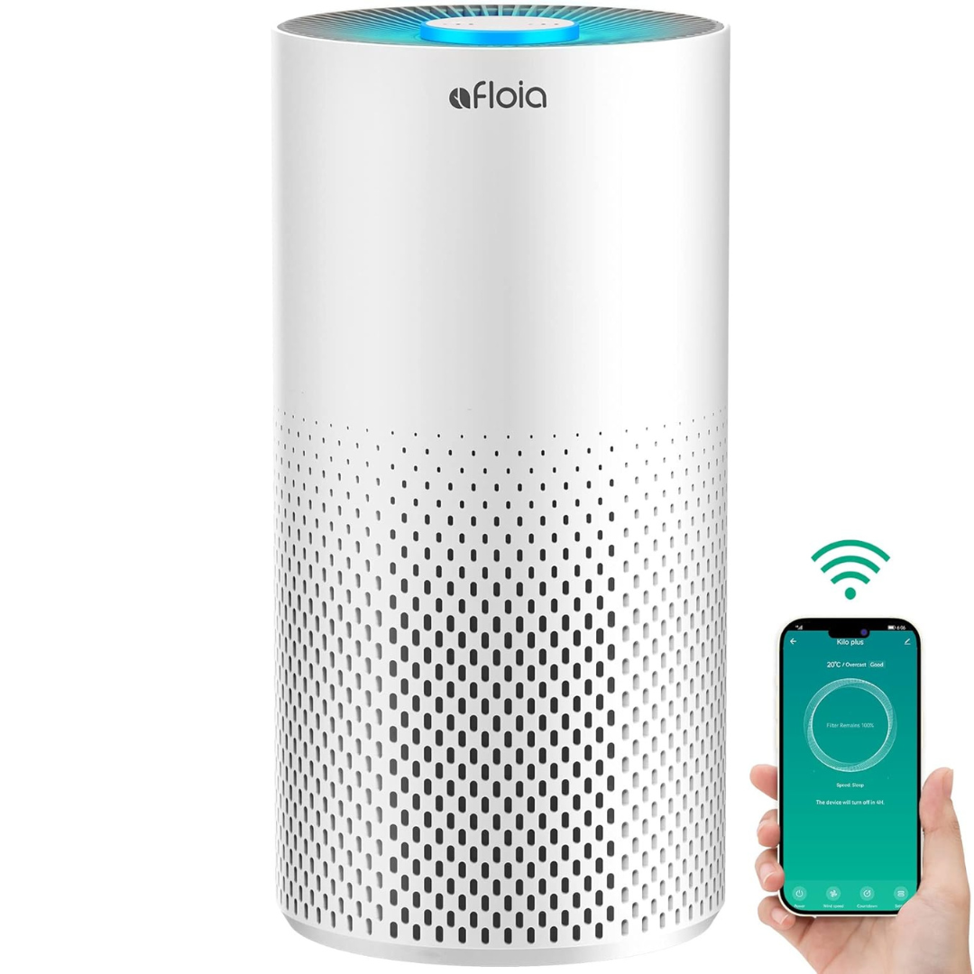 Afloia Smart Voice Control 3-Stage Kiloplus Air Purifiers w/ Alexa (2 color)
