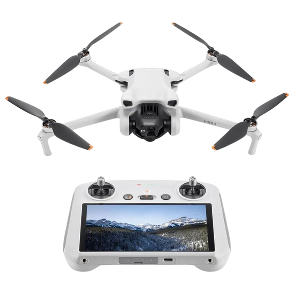 DJI Mini 3 Drone and Remote Control with Built-in Screen (DJI RC)