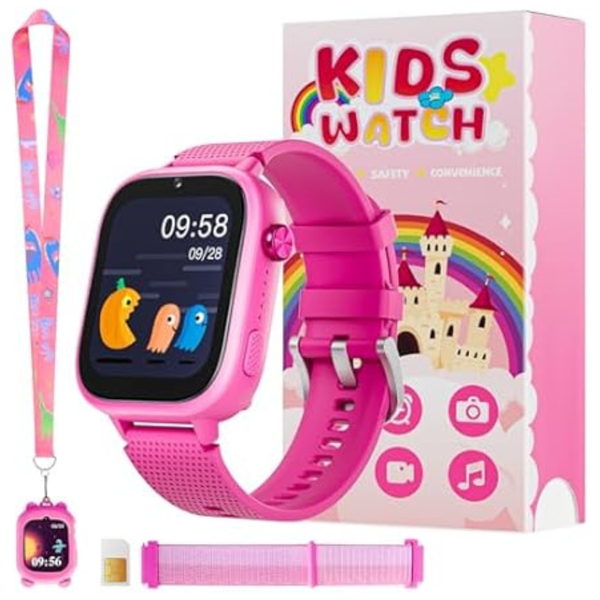 4G Kids 15 Exciting Games Two-Way Calling Feature Smartwatch