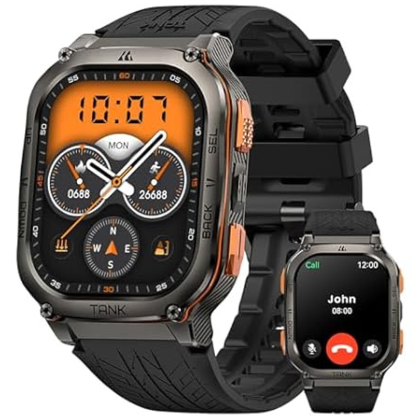 Amaztim Waterproof 6 Satellite Positioning/Compass Military Smartwaches