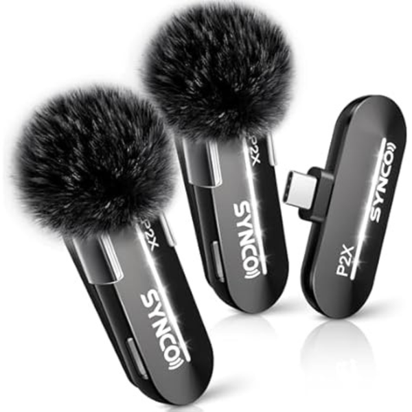 SYNCO 2 Mics Wireless Lavalier Microphone