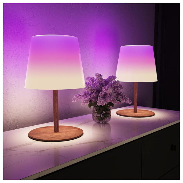 2-Piece 83 Scene Modes RGB Color Changing Shower Lamp