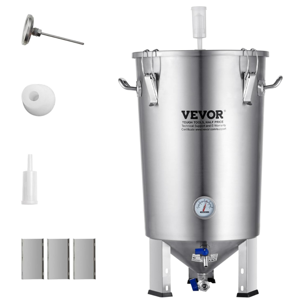 8 Gallon Stainless Steel Beer Brew Fermentor Bucket