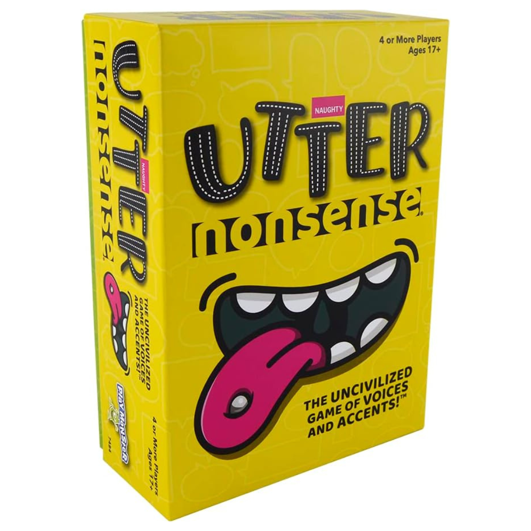 Utter Nonsense Naughty Edition The Crazy Board Game