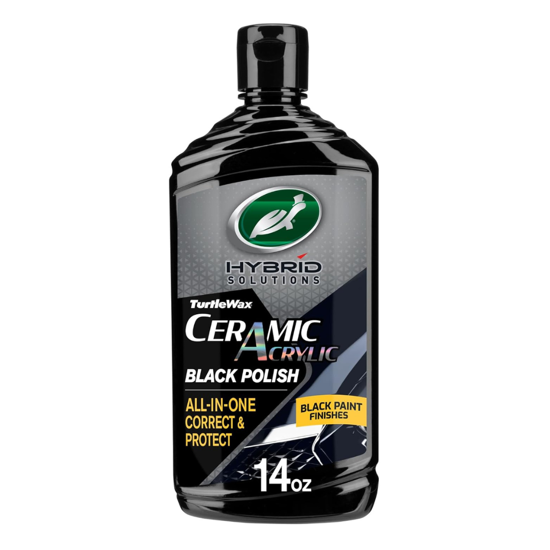 14-Oz Hybrid Solutions Ceramic Acrylic Black Car Polish And Wax