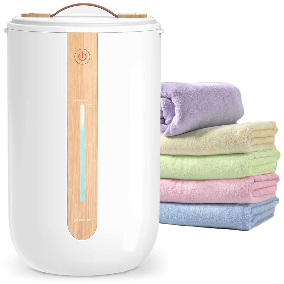 Towel Warmer Bucket With Heating Progress Bar