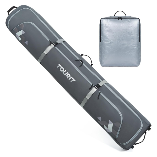 Rolling Ski Bag And Ski Boot Bag Combo