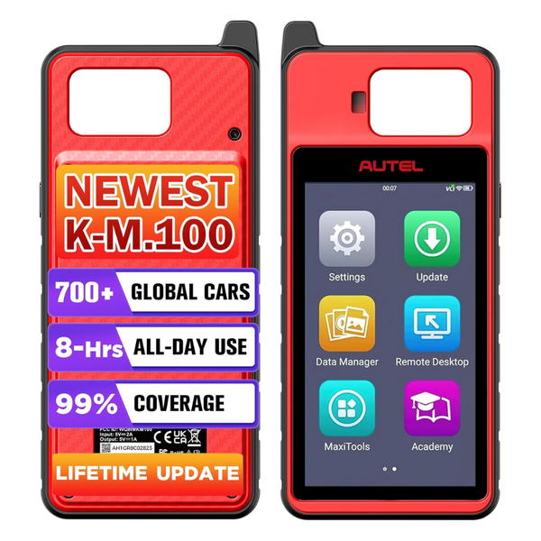 Autel KM100 Automotive OBD2 Diagnostic Scan Tool With Lifetime Updates