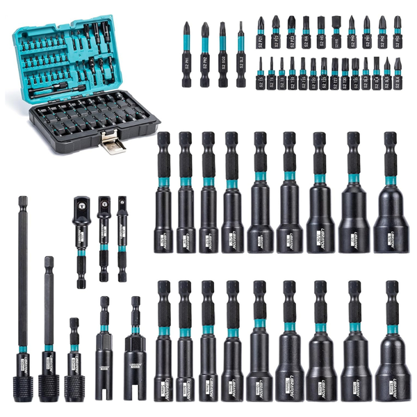 54-Piece Magnetic Nut Driver Set