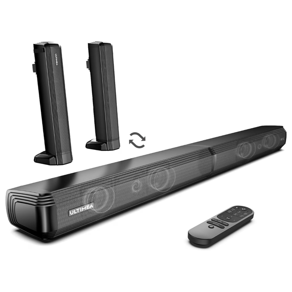Ultimea U3300 2.1-Channel Sound Bar with Wireless Subwoofer & Bluetooth