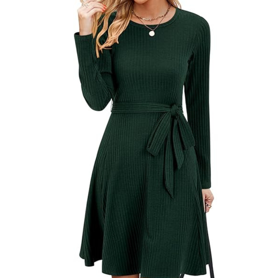 Newshows Women's Long Sleeve Dress