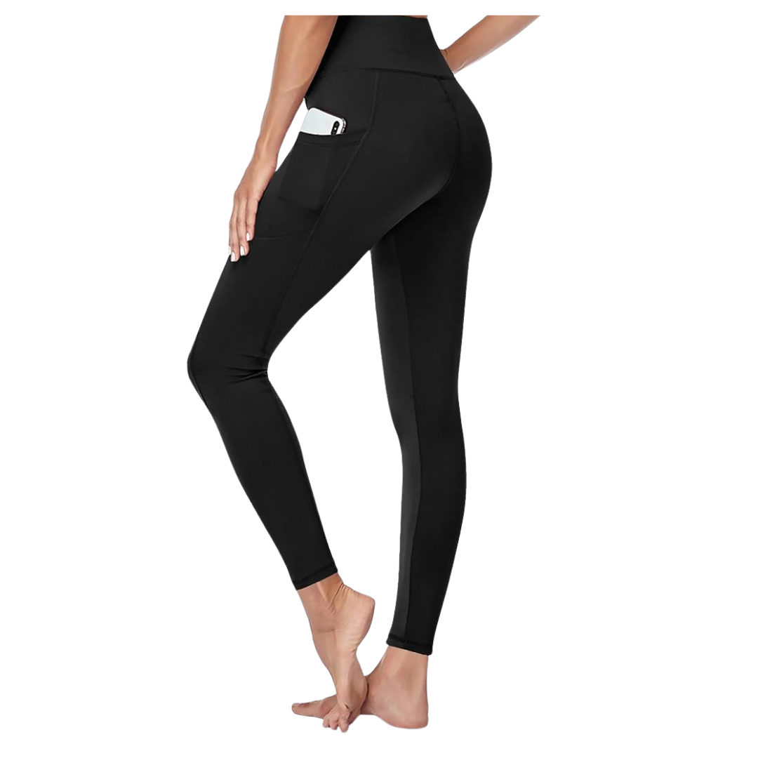 Women's High-Waisted Leggings With Pockets