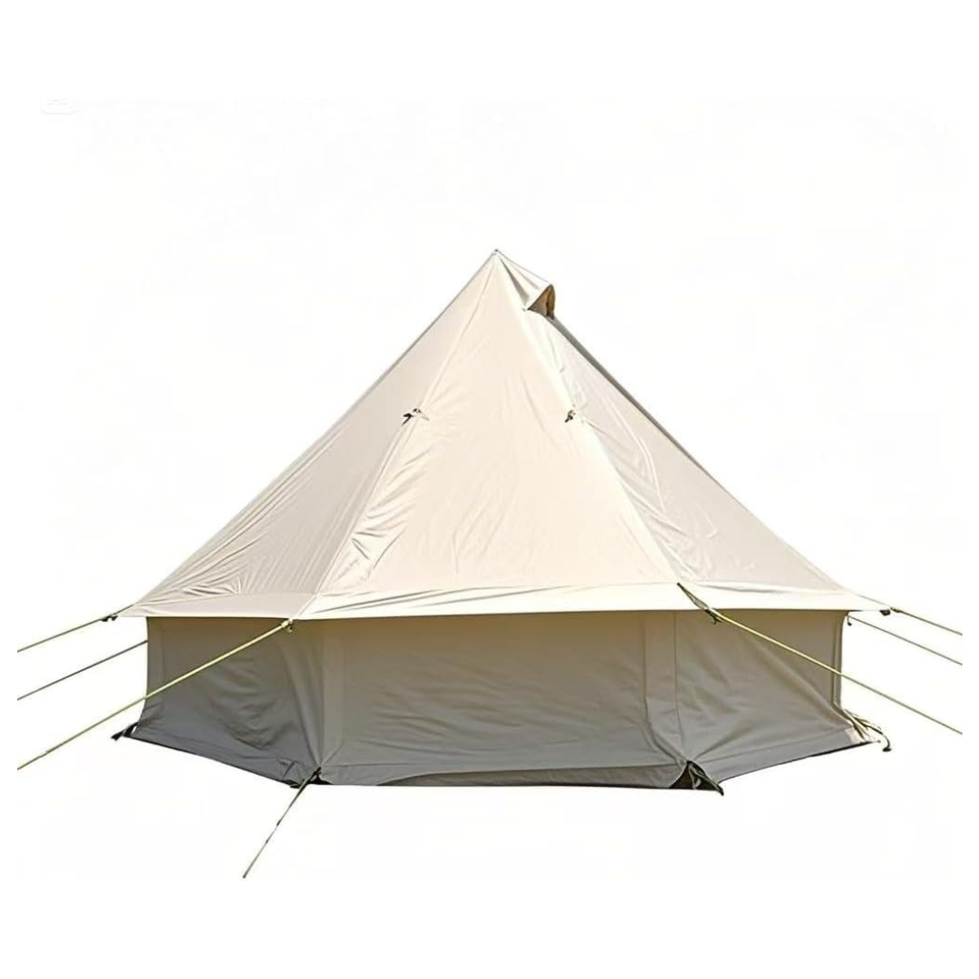 Spacious 4-Person Yurt Tent With Stove Jack