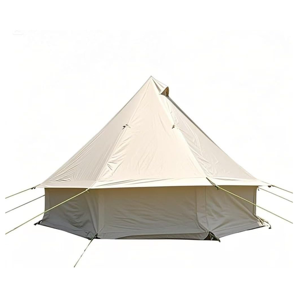 Spacious 4-Person Yurt Tent With Stove Jack