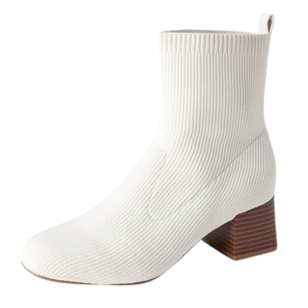 Amazon Essentials Women's Knit Stretch Ankle Boots