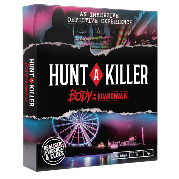Hunt A Killer : Body On The Boardwalk Interactive Murder Mystery Game
