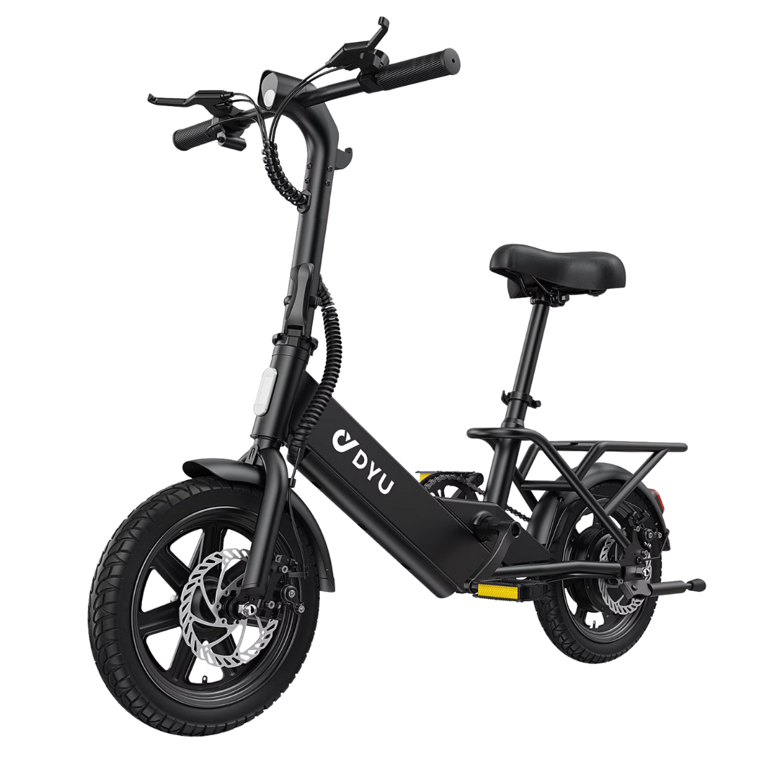 DYU 14" 500W Peak Motor Folding Electric Bike