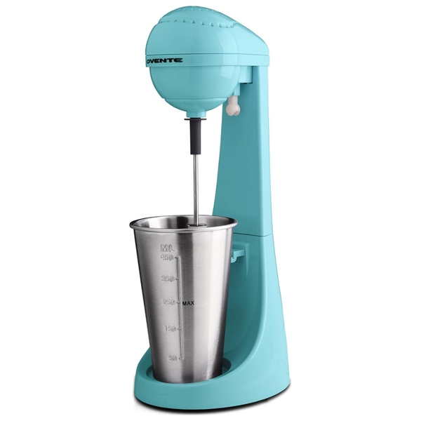 Ovente Electric Classic Milkshake Maker Machine With 2 Speed Setting