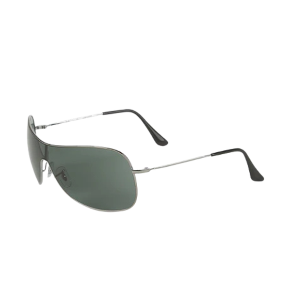 Ray-Ban Men's Highstreet Shield Sunglasses (RB3211-004/71_38)