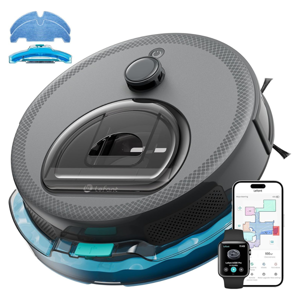 Lefant M330 Pro LiDAR Robot Vacuum & Mop W/ Smart Mapping