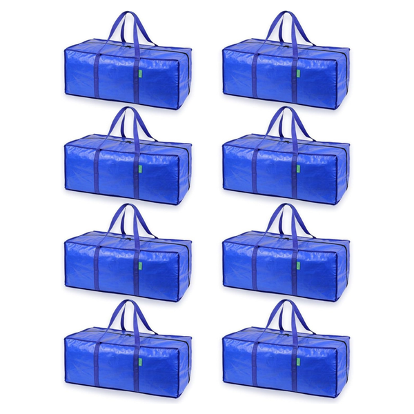 8-Pack 24-Gallon Extra Large Heavy Duty Moving Bags