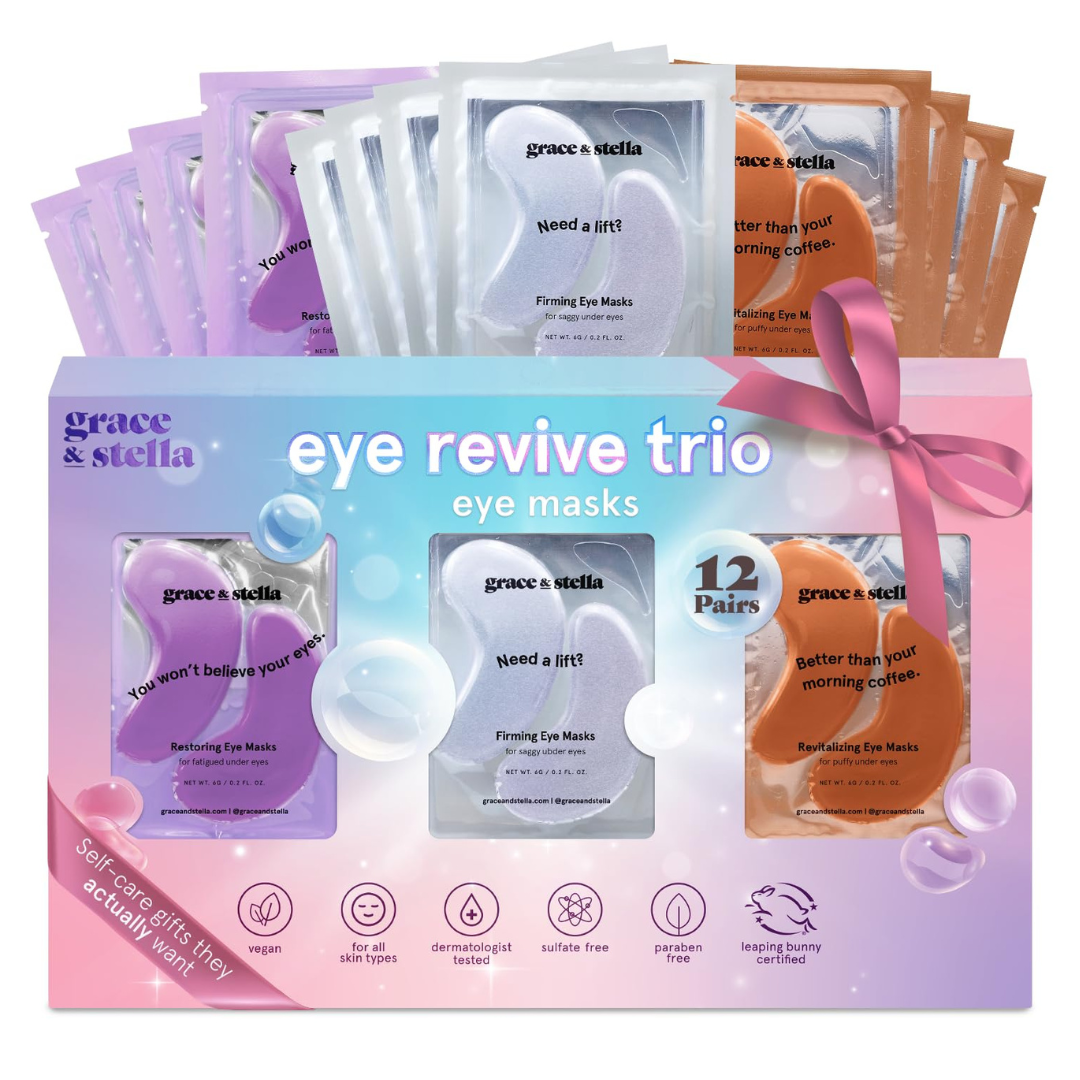 12-Pairs Grace & Stella Under Eye Patche