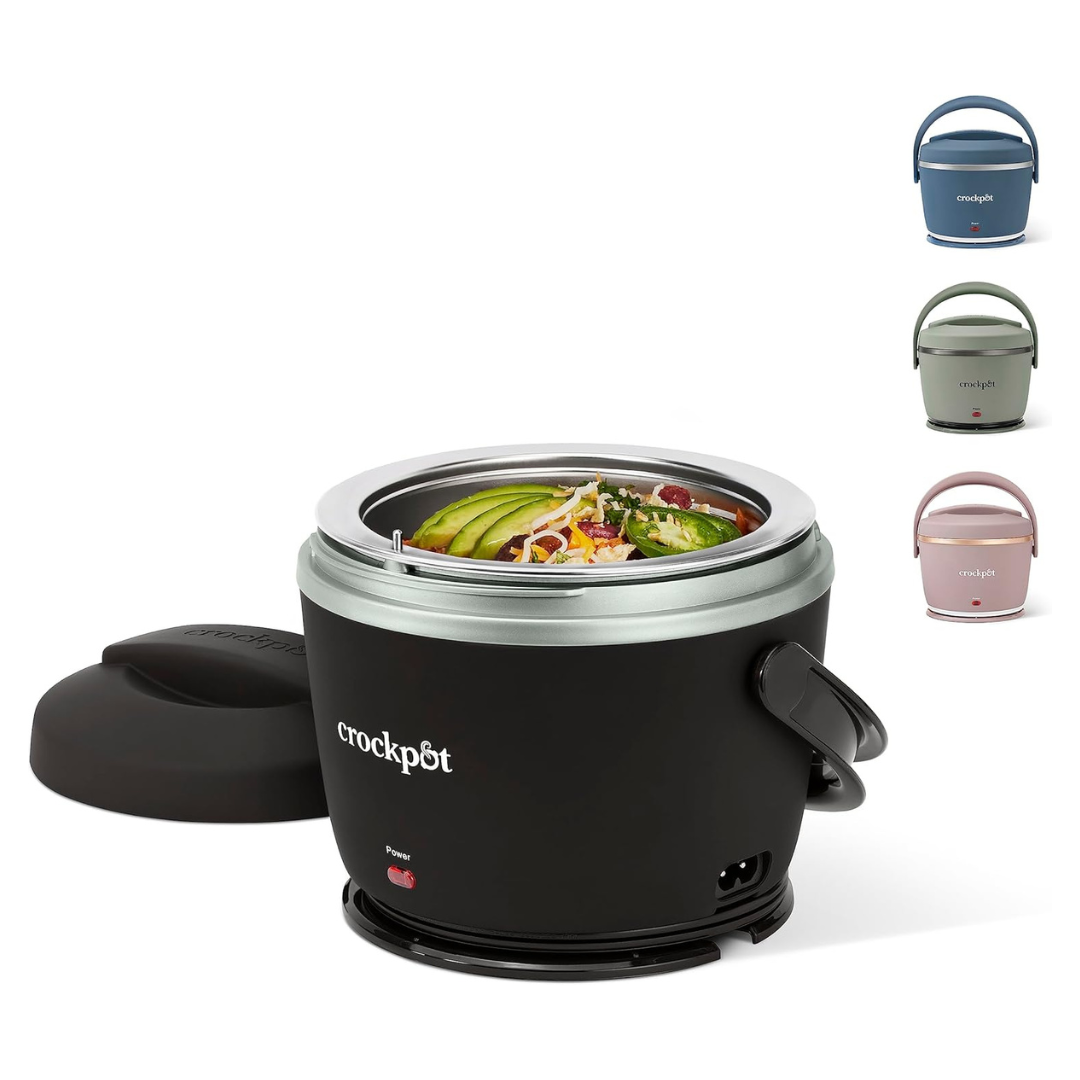 20-Oz Crockpot Portable Electric Lunch Box (4 Colors)