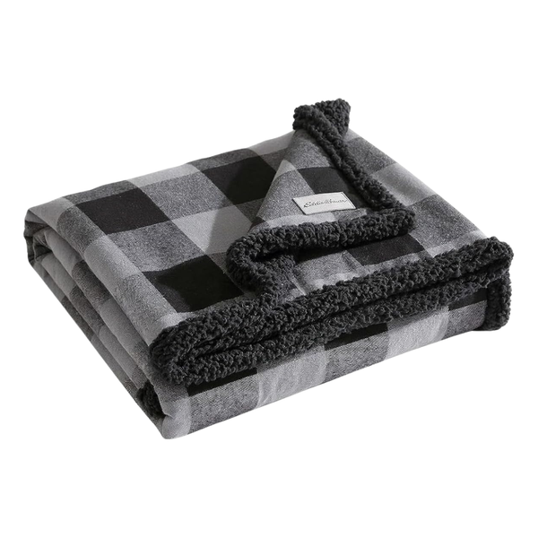 50" x 60" Eddie Bauer Yarn Dyed Cotton Throw Blanket