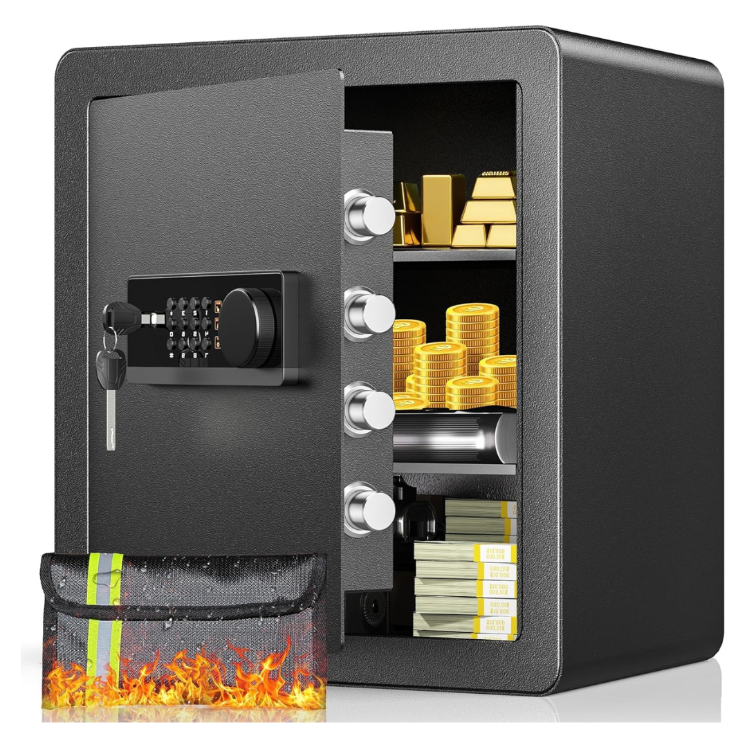 2.0 Cu.Ft. Fireproof Safe Box With Digital Keypad